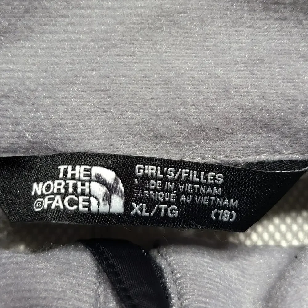 The North Face Jacket Girls Extra Large 18 Black Resolve Reflective Ripstop Rain